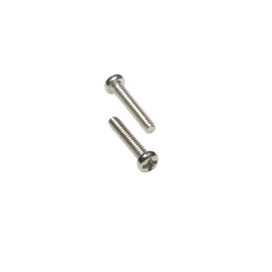 Vis à tête cylindrique bombée 9255 pour câble de montage sur panneau UNC 4-40, chromée