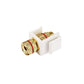 Lyndahl LKK0194WSR Keystone, adaptateur pour poste de reliure, plaqué or, noir ou rouge