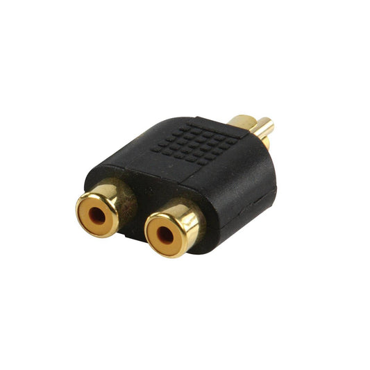 Adaptateur d'angle Cinch fiche vers couplage Cinch neutre haut de gamme