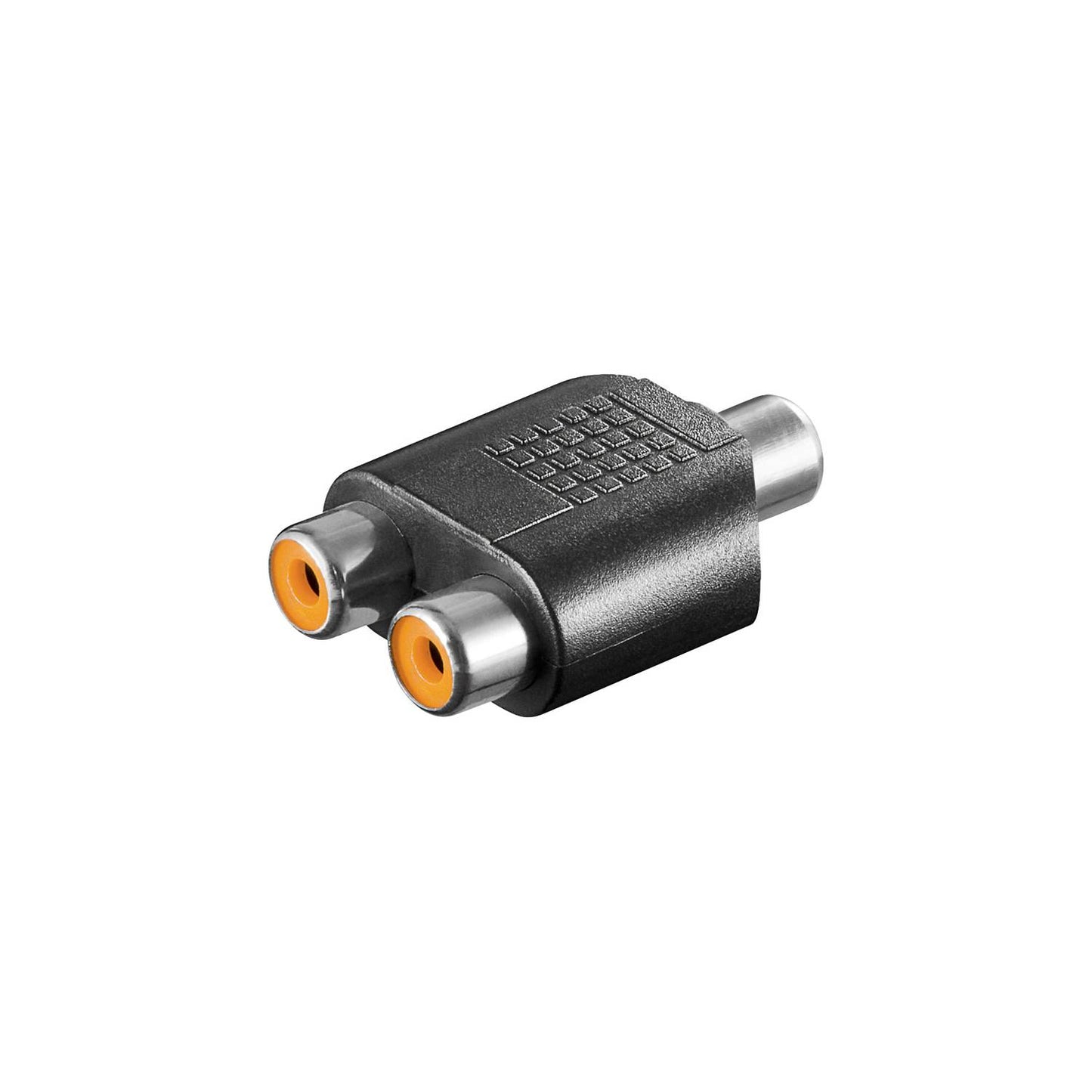 Adaptateur répartiteur couplage RCA vers 2 couplages RCA