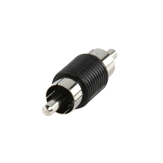 Adaptateur court fiche RCA/fiche RCA mono