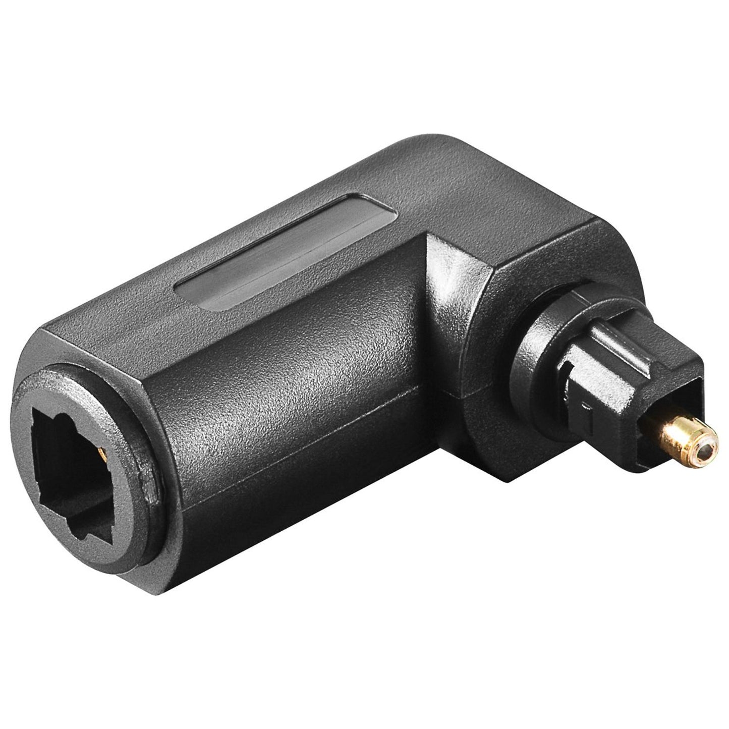 Adaptateur d'angle Toslink pour câbles numériques optiques