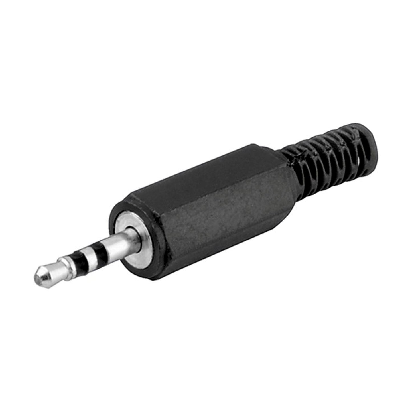 Fiche jack 2,5 mm stéréo, plastique