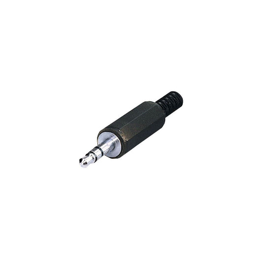 Fiche jack 3,5 mm stéréo, plastique