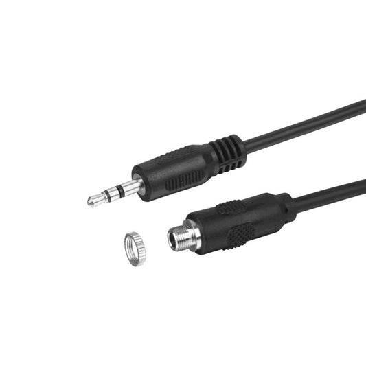 Lyndahl LKPK012-30 câble adaptateur jack 3,5 mm M/F pour montage sur panneau avant 3 m