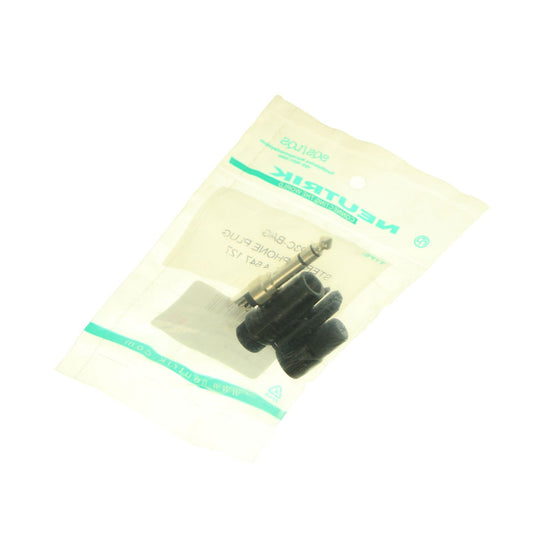 Fiche jack stéréo Neutrik NP3C 3 broches / pièce