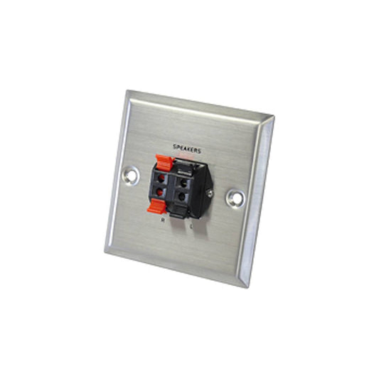 Panneau mural d'enceinte Dynavox, inox, double pour 2 enceintes