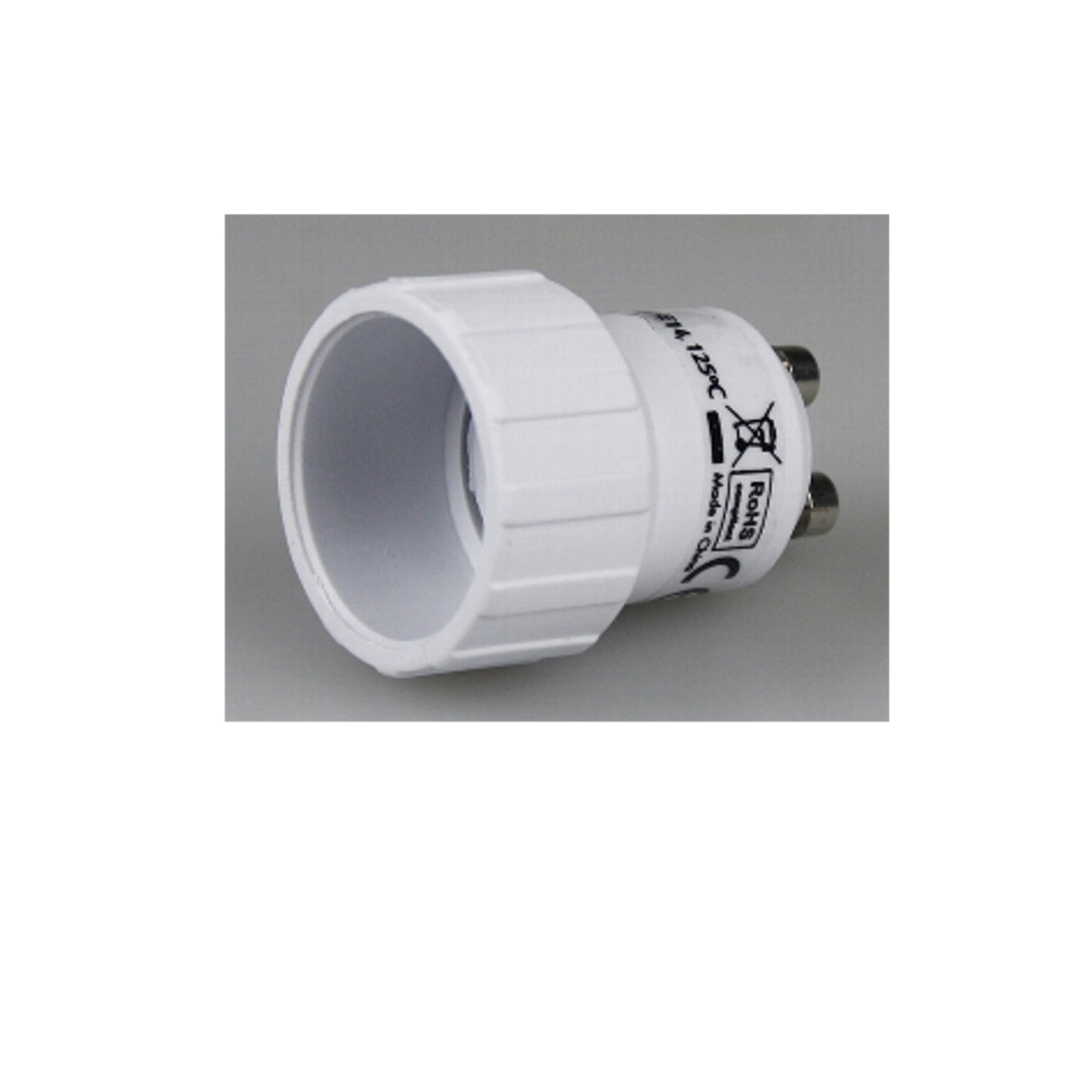 Adaptateur de pied de lampe LogiLight GU10 à E14