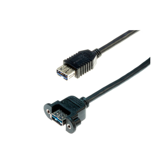 Lyndahl LKPK014 Câble adaptateur USB 3.0 pour montage sur panneau avant (prise 2x A) 0,2 m