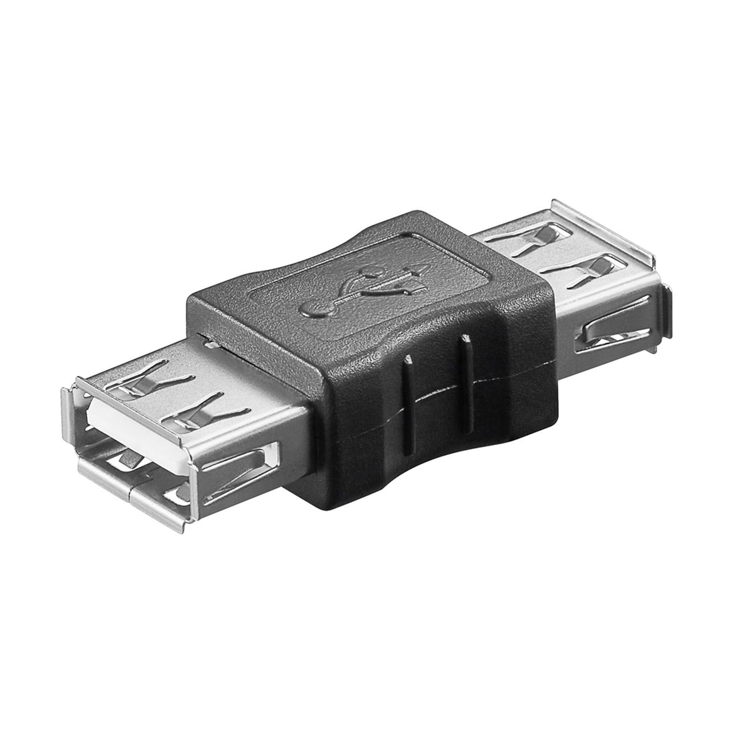 Adaptateur USB prise A vers prise A, noir