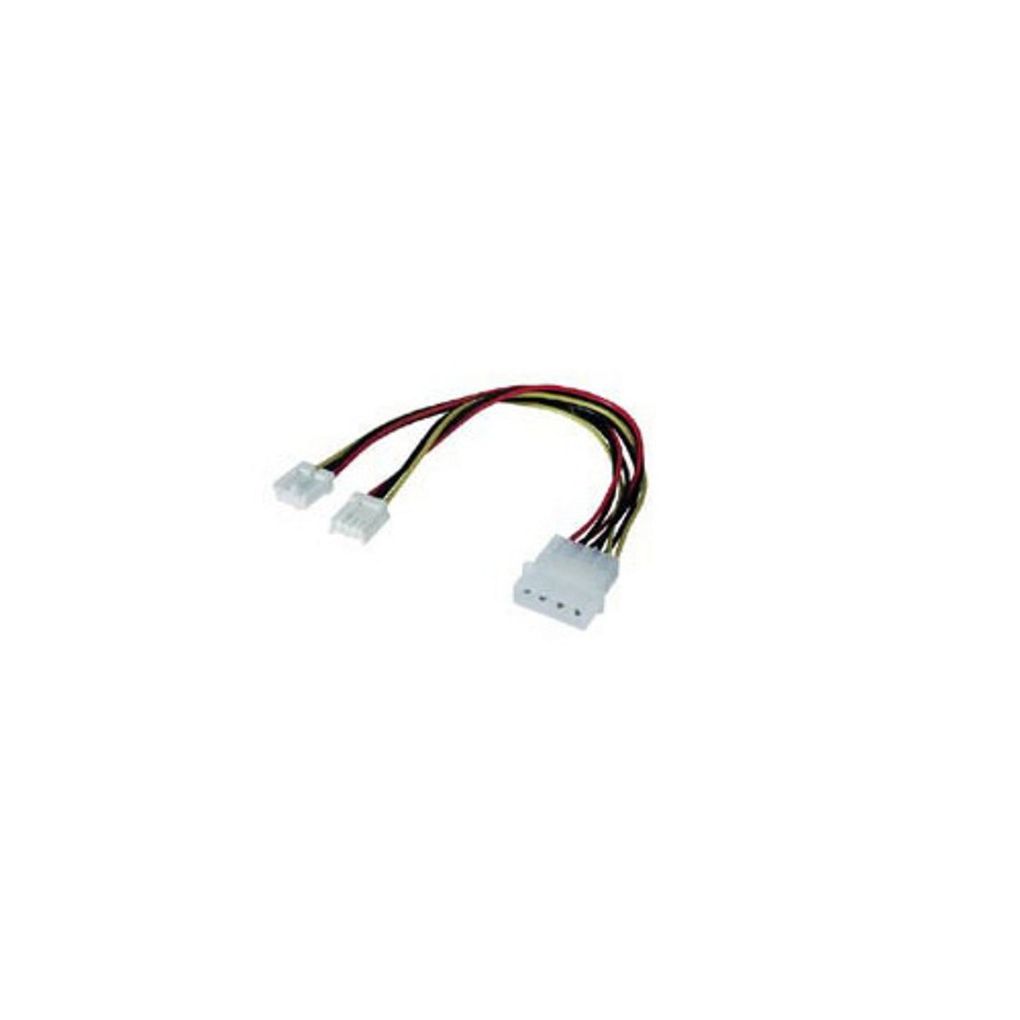 Adaptateur Y 5.25" mâle vers 2x 3.5" femelle, 0.13m