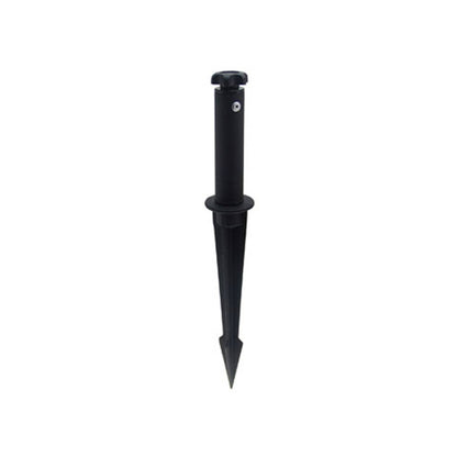 Set de piquets de sol Ledino pour un spot LED en noir, 10 cm de haut