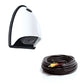 Caméra miniature Caratec Safety CS102LA.03 avec câble de raccordement de 15 m, blanc