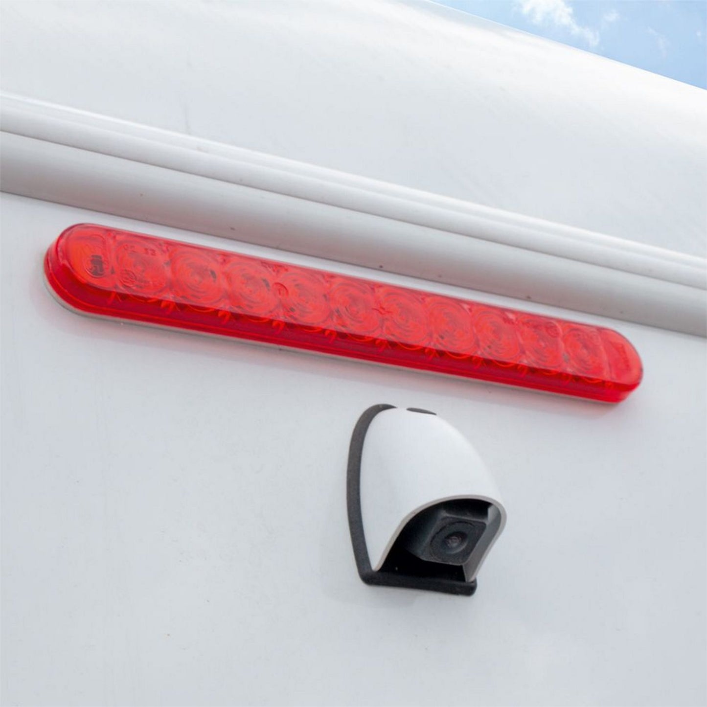 Caméra miniature Caratec Safety CS102LA.03 avec câble de raccordement de 15 m, blanc