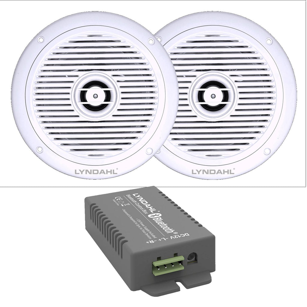 Ensemble d'enceintes LYNDAHL, CS200BT-AMP et CS180IP, avec 2 ou 4 enceintes