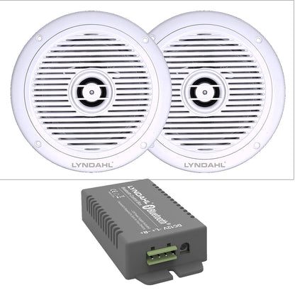 Ensemble d'enceintes LYNDAHL, CS200BT-AMP et CS180IP, avec 2 ou 4 enceintes