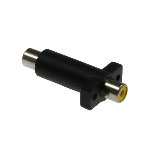 Lyndahl LKPA022GB Adaptateur RCA pour montage sur panneau avant, jaune